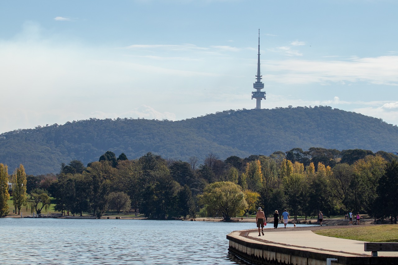 canberra, water, lake